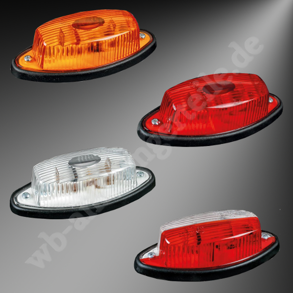 Positionsleuchte Seitenmarkierungs/Begrenzungsleuchte LED oval
